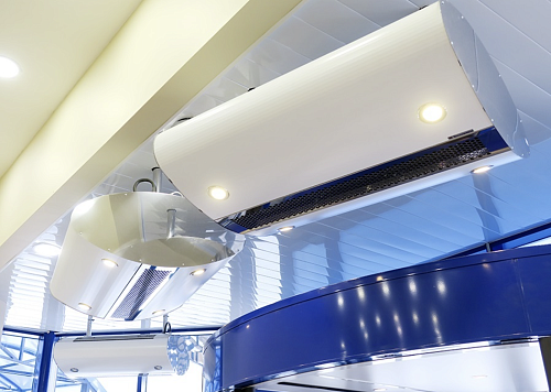 Электрическая тепловая воздушная завеса Тепломаш серии 600Е КЭВ-12П6011Е